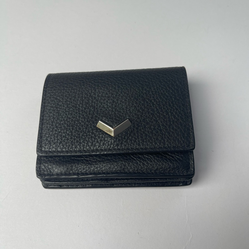 *SOLD* Botkier Mini Leather Wallet Black